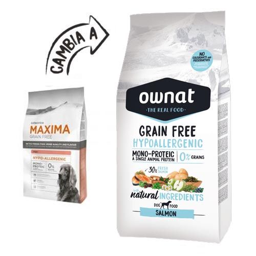 Ownat Aceite de Salmón para perros